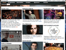 Tablet Screenshot of festiberico.net